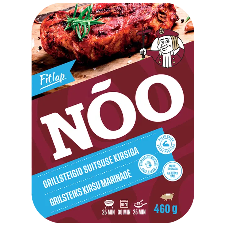 Nõo Fitlap grillsteik suitsuse kirsiga 460g