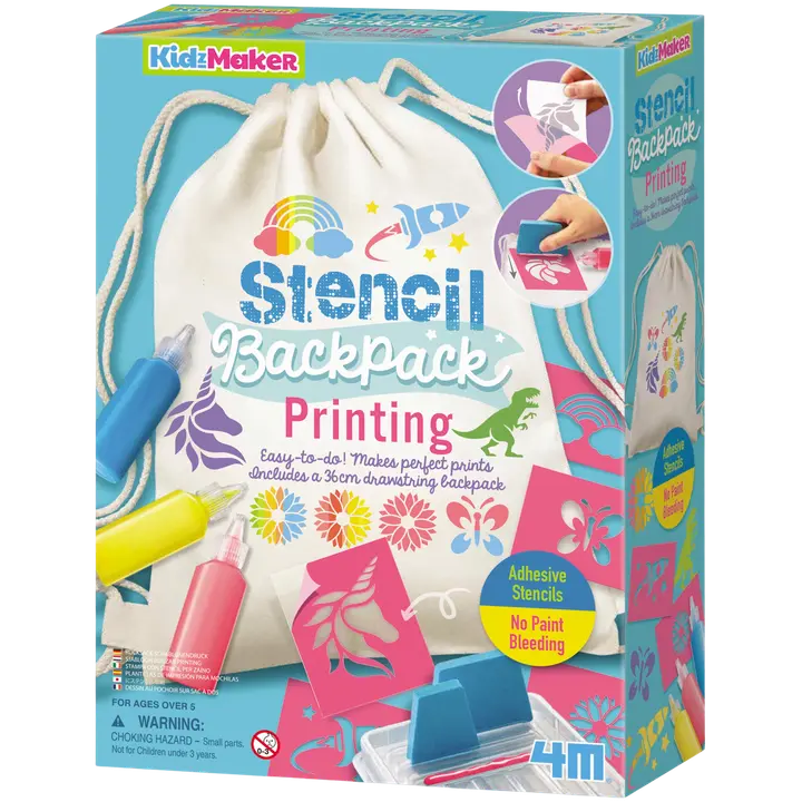 4M KidzMaker DIY setti Stensiilirepputulostus