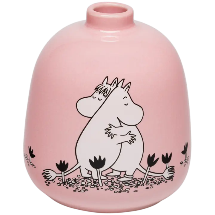 Moomin Arabia Muumi Rakkaus maljakko 83mm