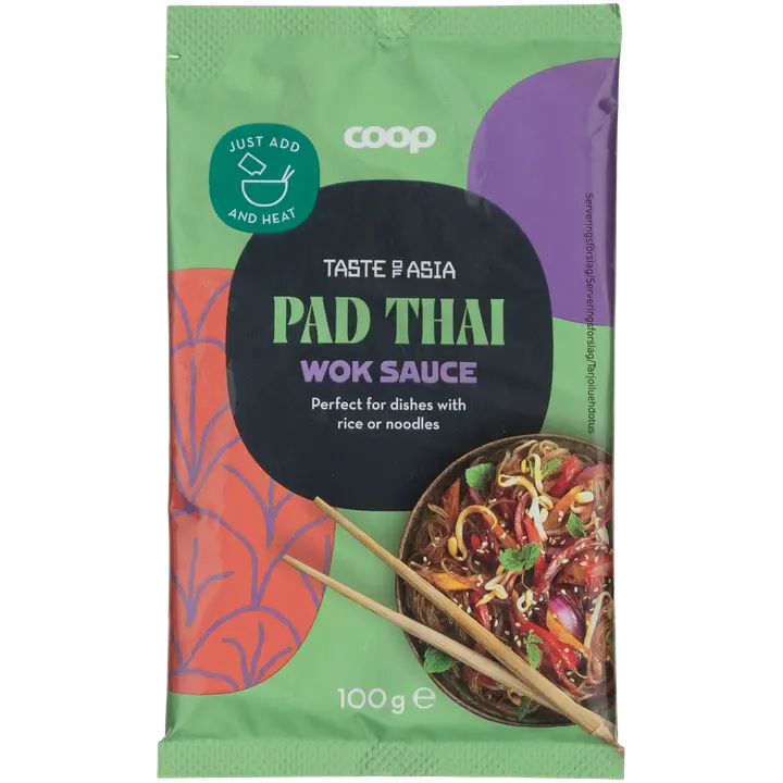 Coop Taste of Asia Pad Thai wok-kastike 100 g