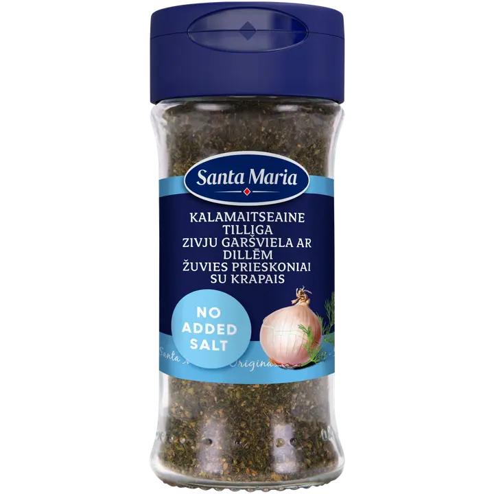Santa Maria kalamaitseaine tilliga, ilma lisatud soolata 23g