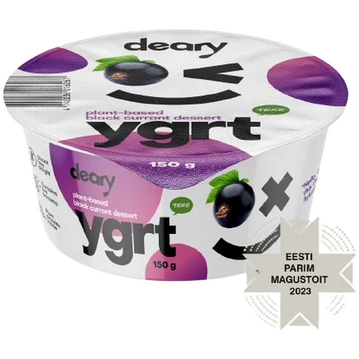 Tere Deary taimne dessert mustsõstra 150g