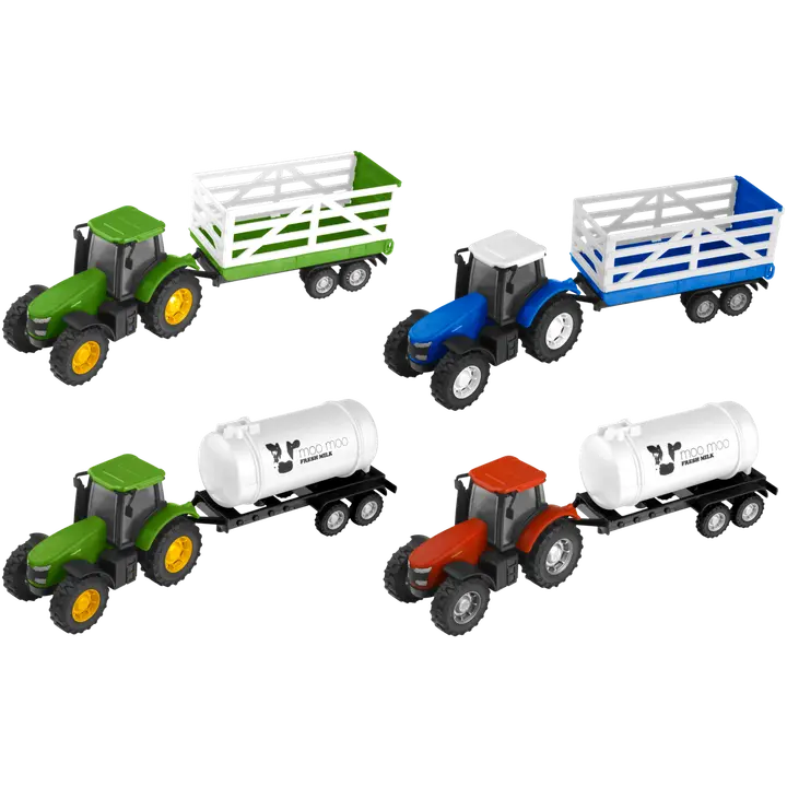 Traktor ja haagis 56,5 cm