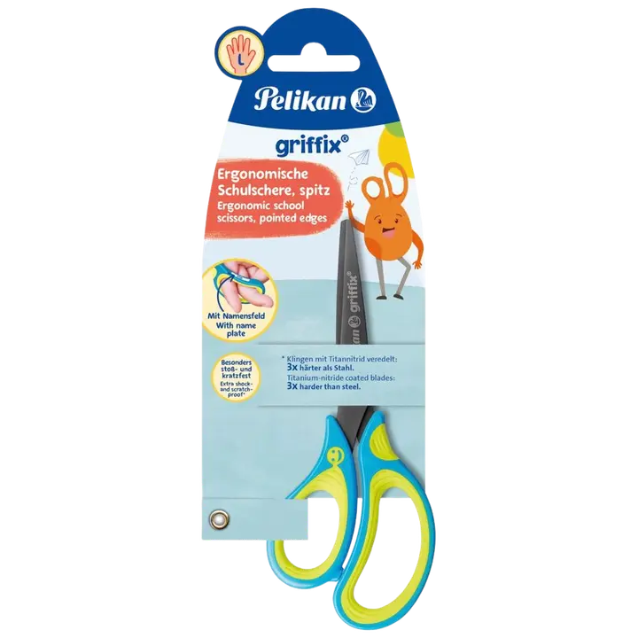 Käärid ergonoom pelikan griffix vasakuk.