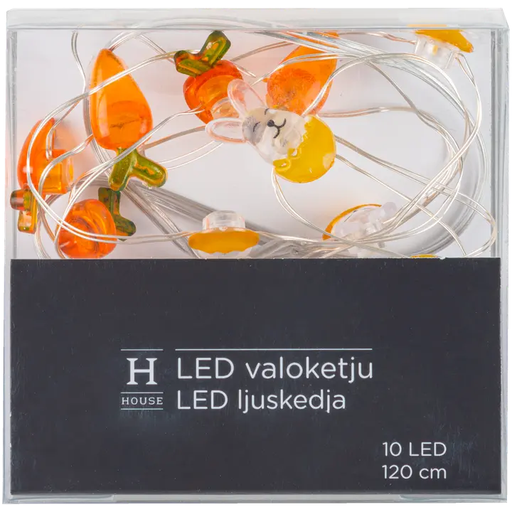 Dekoratiivne valgus jänkud ja porgandid