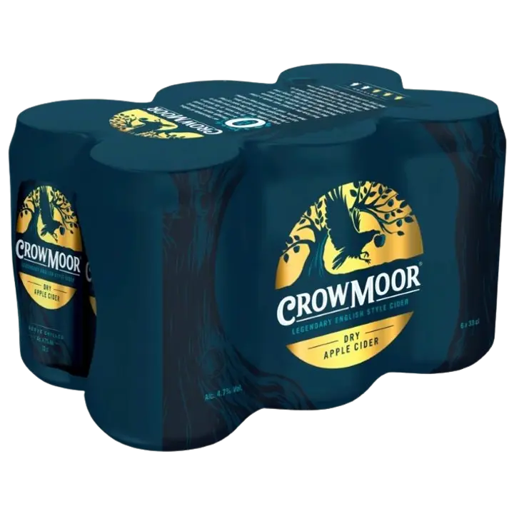 Crowmoor Dry Apple omenasiideri 33 cl tlk 6-pack