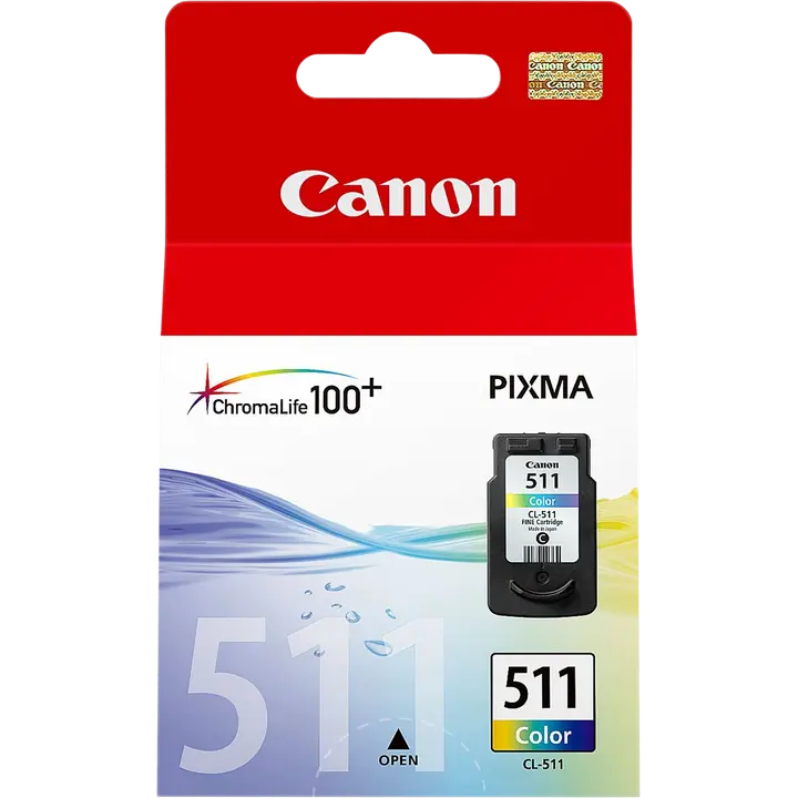 Canon CL-511 mustepatruuna moniväri