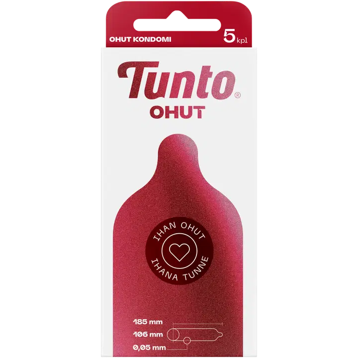 Tunto Ohut kondomi 5kpl