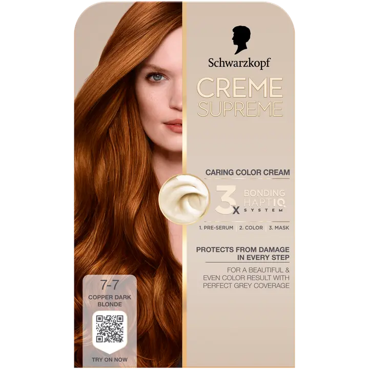 Creme Supreme 7-7 Kuparin Tummanvaalea