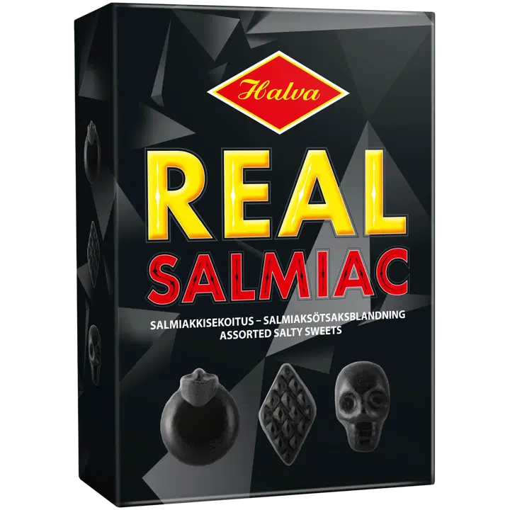 Halva Real Salmiac 230 g