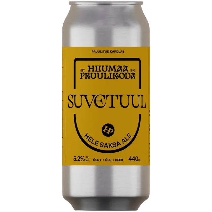 Hiiumaa Pruulikoda Suvetuul õlu 5,2%vol 440 ml