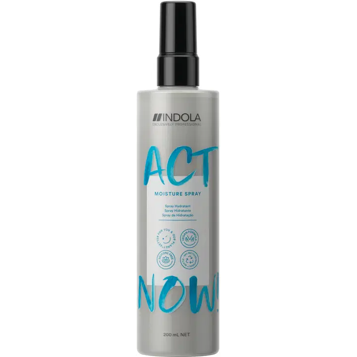 Indola ACT NOW! Moisture Spray hiuksiin jätettävä hoitosuihke 200 ml