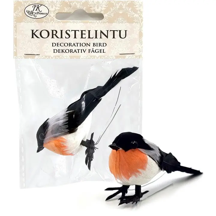 J.K. Primeco Koristelintu Punatulkku pieni