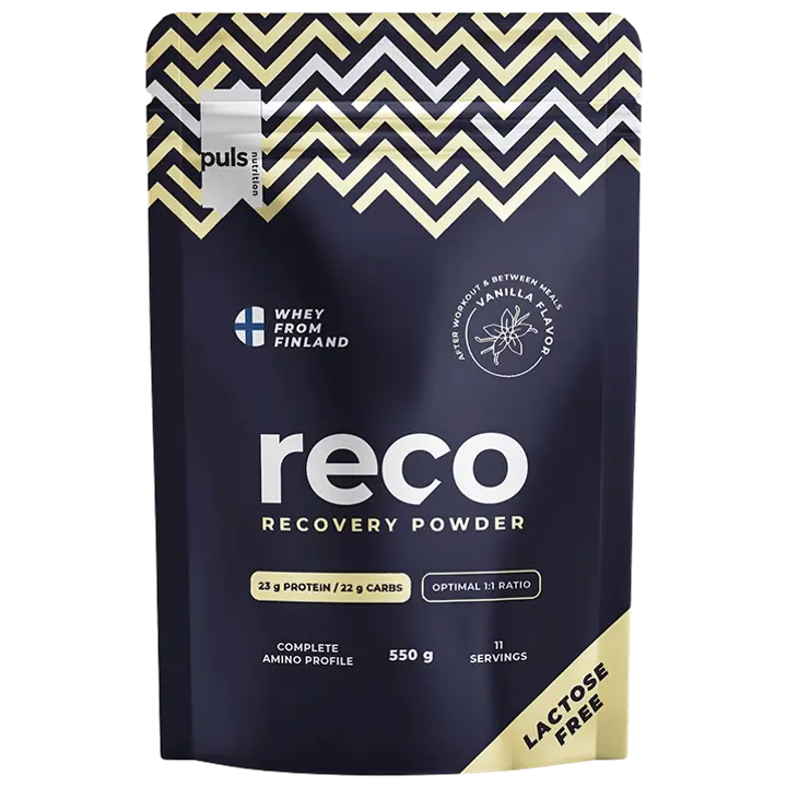 Puls Reco taastav vaniljejoogipulber, 550 g
