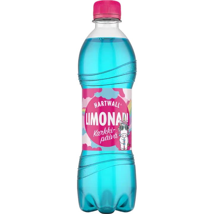 Hartwall Limonadi Karkkipäivä virvoitusjuoma 0,5 l