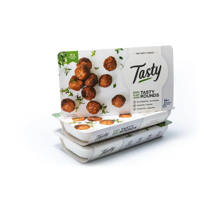 Ole's tasty rounds vegaaninen pyörykkä 280 g, raakapakaste