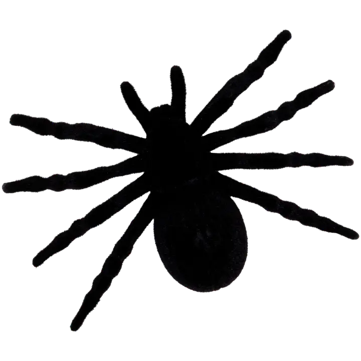 Halloweeni ämblik must 4 tk 11 cm