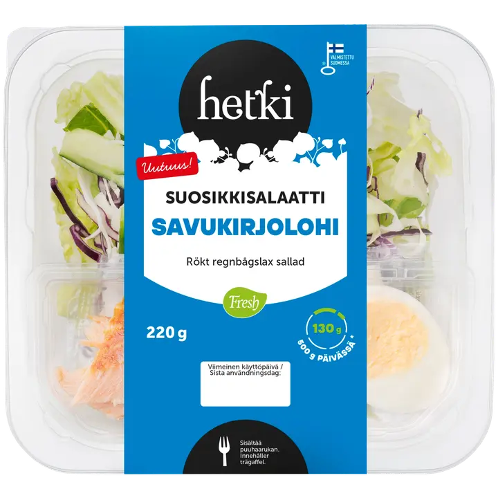 Fresh Hetki Suosikkisalaatti Savukirjolohi 220g