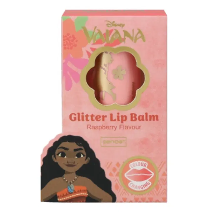 Disney Shelf Display 12pcs Lip Balm 3gr 2ass Glitter Vaiana