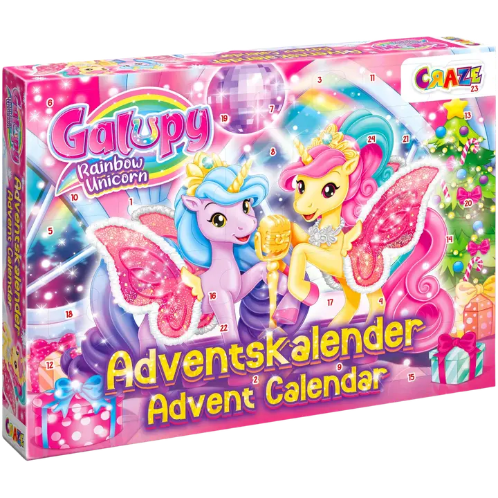 Advendikalender galupy rainbow unicorn