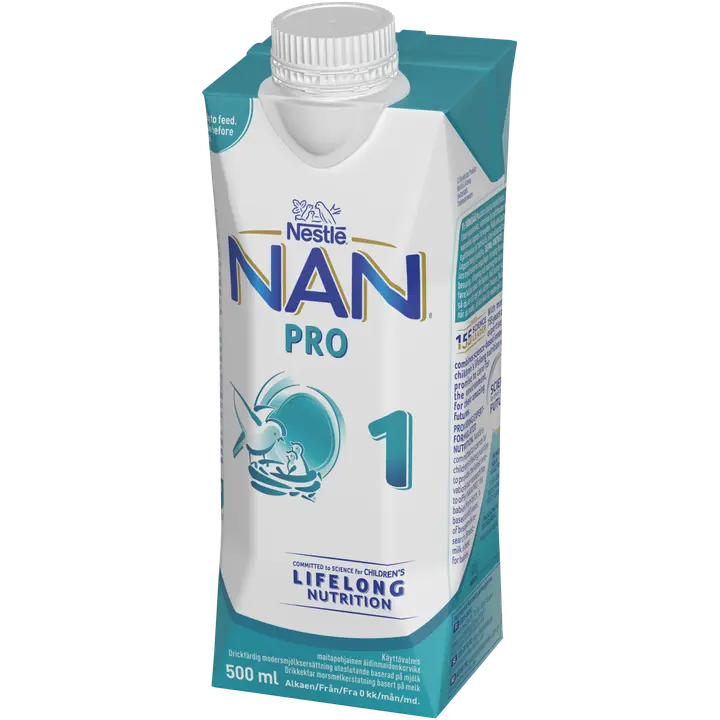 Nestlé NAN PRO 1 Äidinmaidonkorvike 500ml