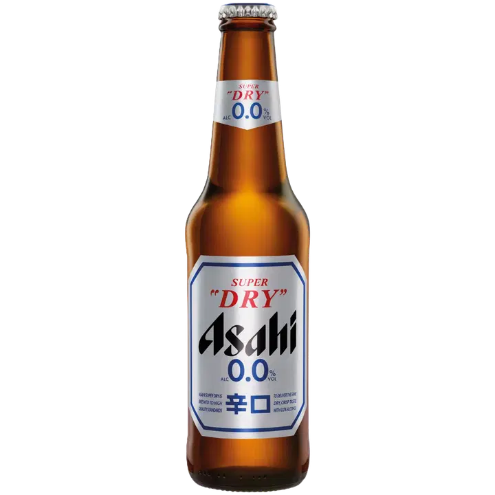 Asahi Super Dry 0,0% alkoholiton olut 33cl plo
