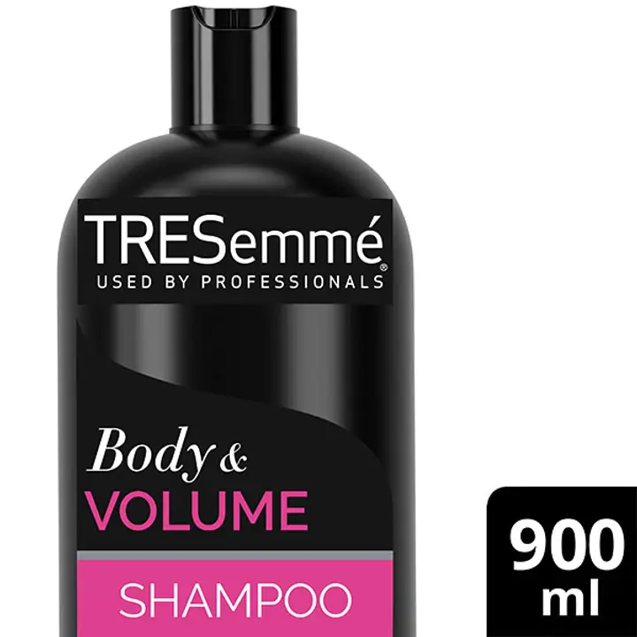 TRESemmé Body & Volume Shampoo Kiiltävät ja tuuheat hiukset 24 tunnin ajan 900 ml