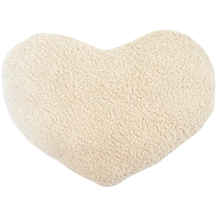 Südame padi beež 44x36 cm