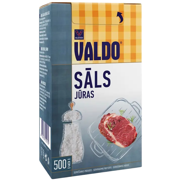 Valdo meresool 0,5kg, karbis