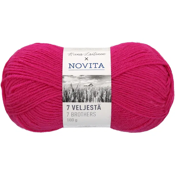 Novita garn 7 Veljestä 100g 555