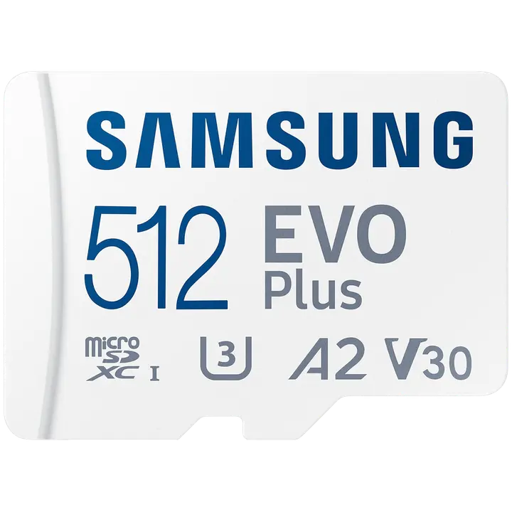 Mälukaart EVO+ MicroSD 512GB