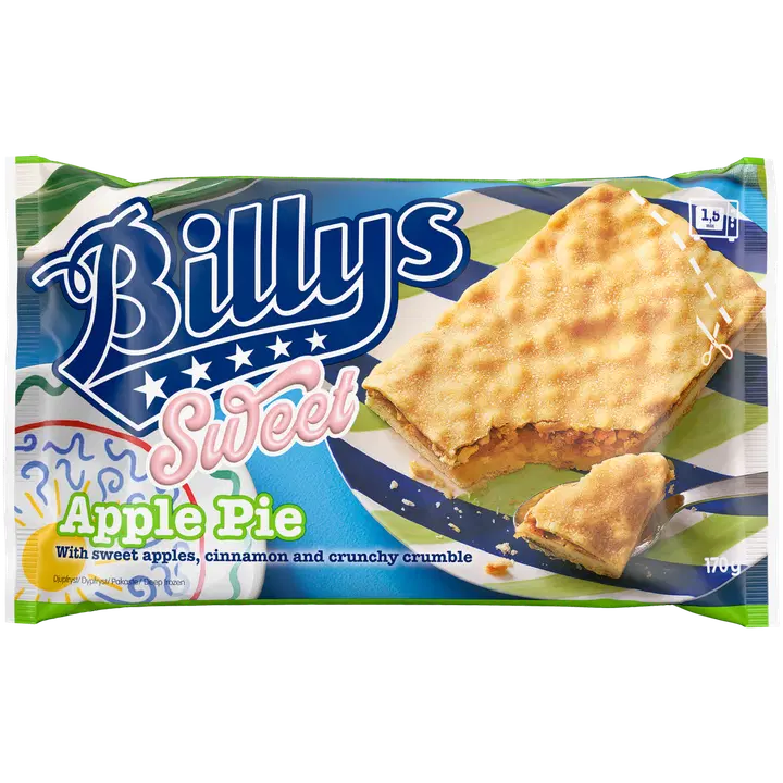 Billys Sweet Apple Pie 170g
