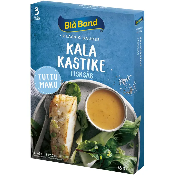 Blå Band, väikese laktoosisisaldusega kalakastme koostisained, 3 × 26 g