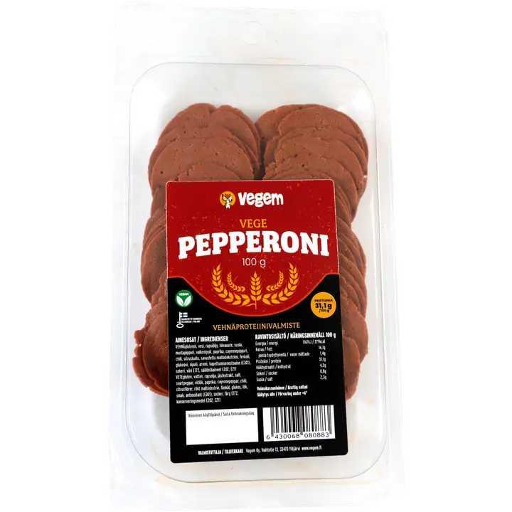 Vegem vege pepperoni leikkele 100g