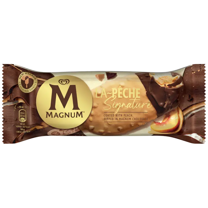 Magnum Virsikumaitseline Pulgajäätis 90 ml/70 g