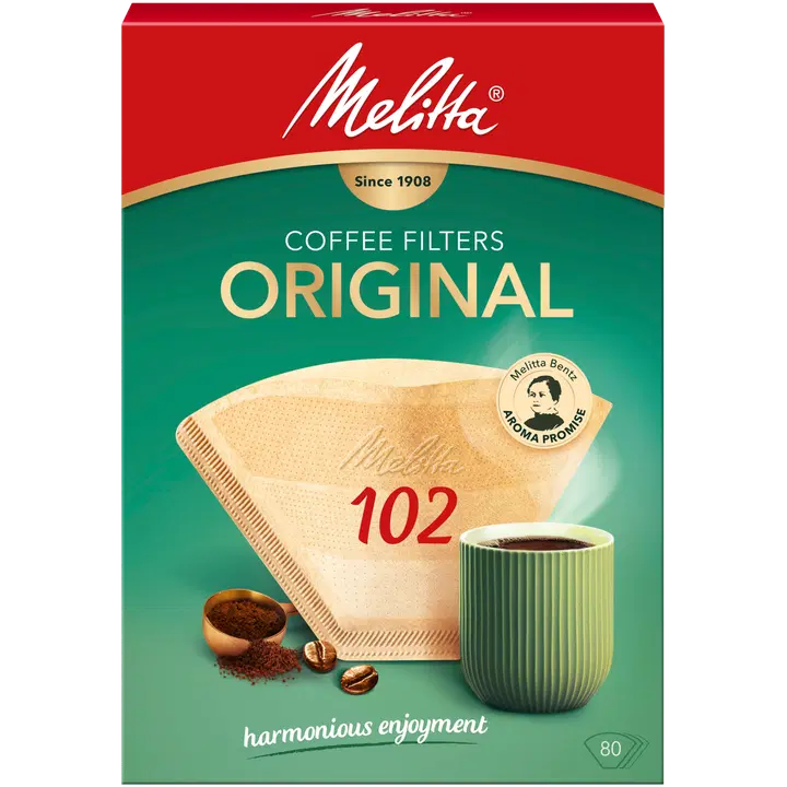 Melitta 102/80 ruskea suodatinpaperi