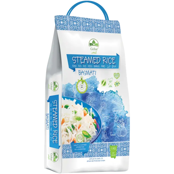 Gohar 1121 Steamed Basmatiriisi 1 kg