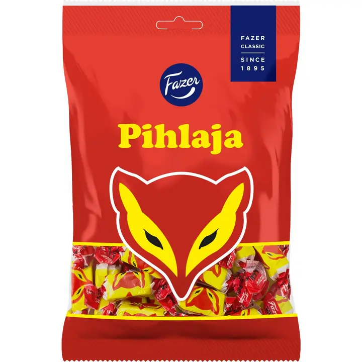 Fazer Pihlaja hedelmämarmeladi karkkipussi 220g