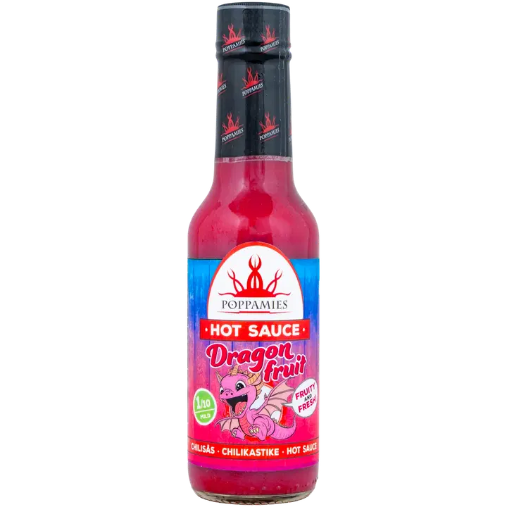 Poppamies Hot Sauce Dragon Fruit chilikastike 150ml