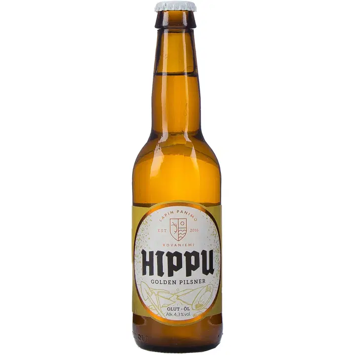 Lapin Panimo Hippu golden pilsner 4,3% 0,33 l