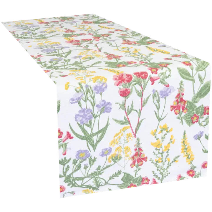 House kaitaliina Wild floral 33x120 cm vihreä