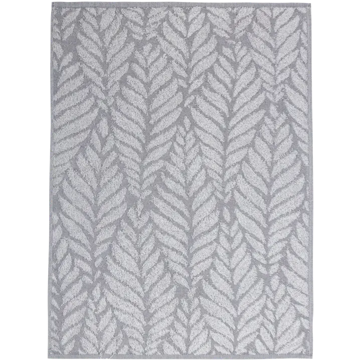 House käsipyyhe Leaf 50x70 cm, harmaa