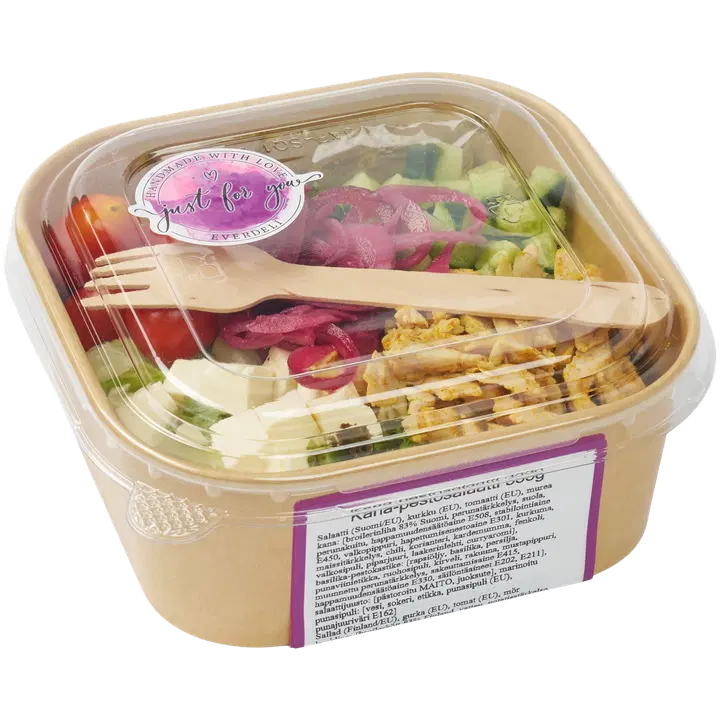 EverDeli kana-pestosalaatti 355 g