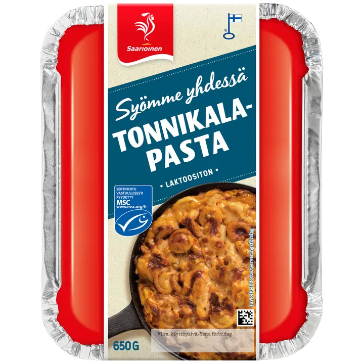 Saarioinen Tonnikalapasta MSC 650g