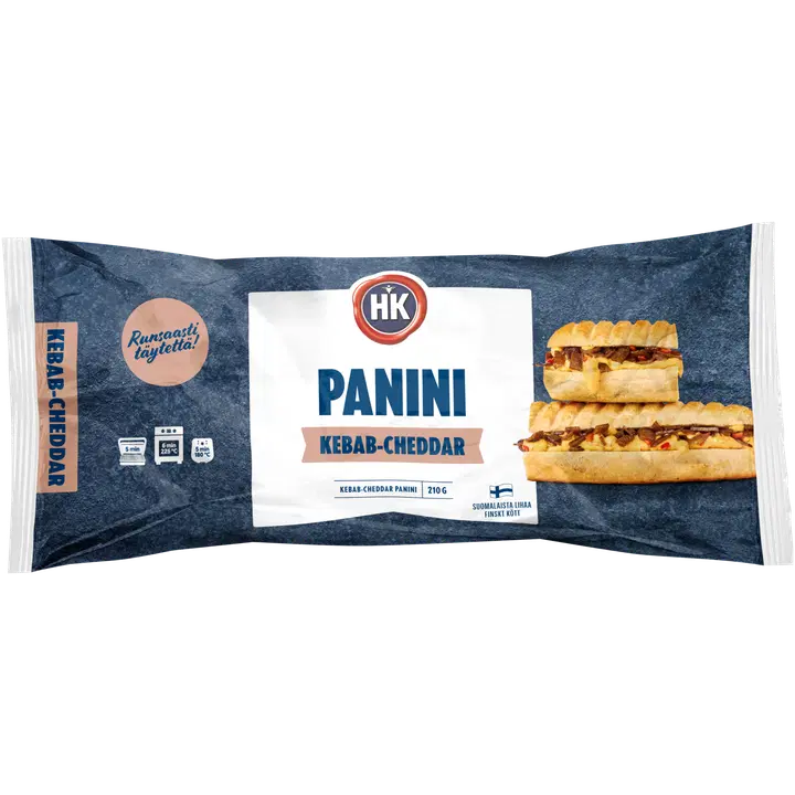 HK panini kebab-cheddar 210g