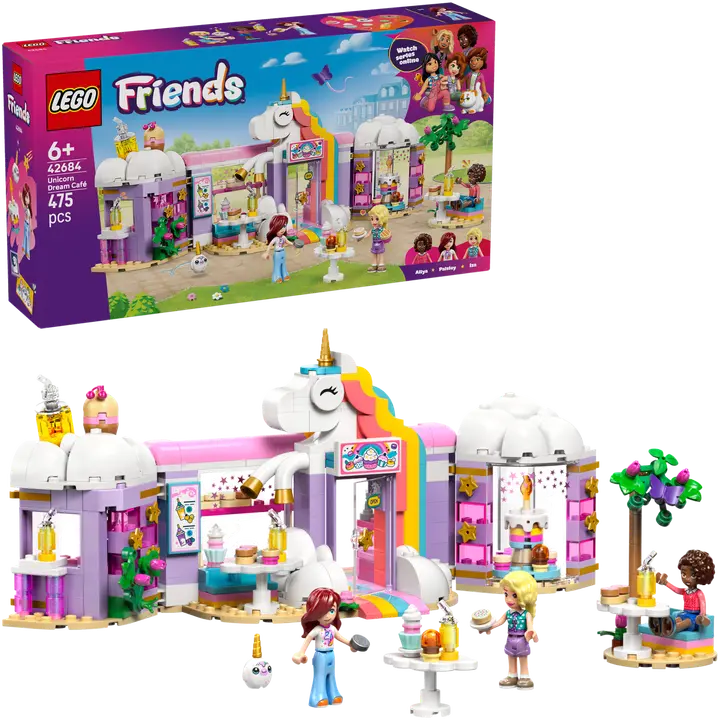 LEGO® LEGO Friends 42684 Unelmien yksisarviskahvila