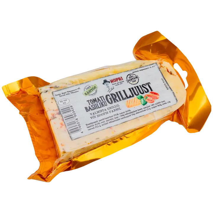 Nopri grilljuust tomati-basiiliku, 200g