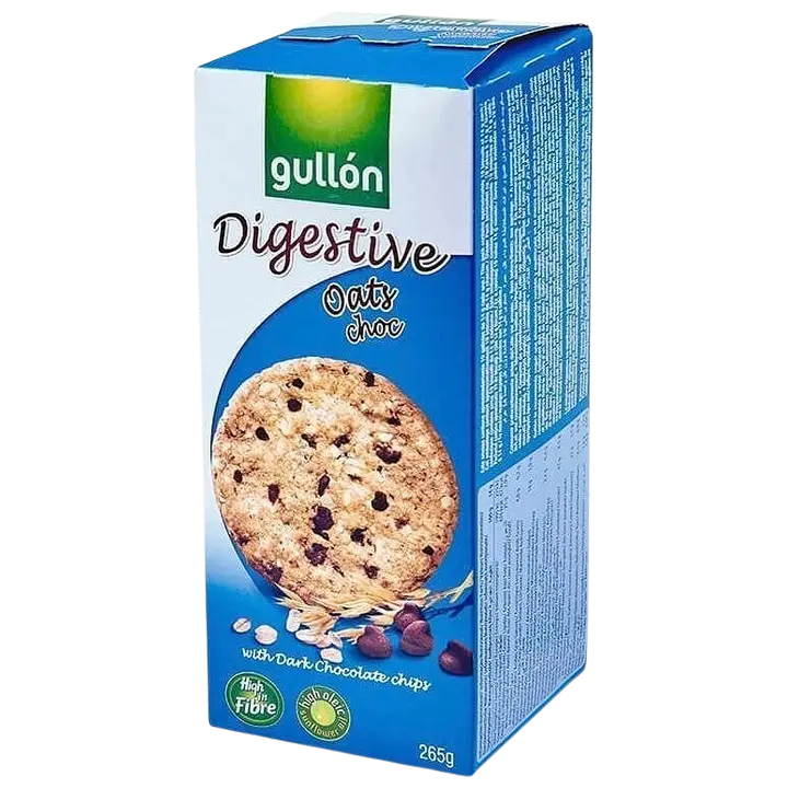 Gullon digestive küpsised kaera ja šokolaaditükkidega 265g