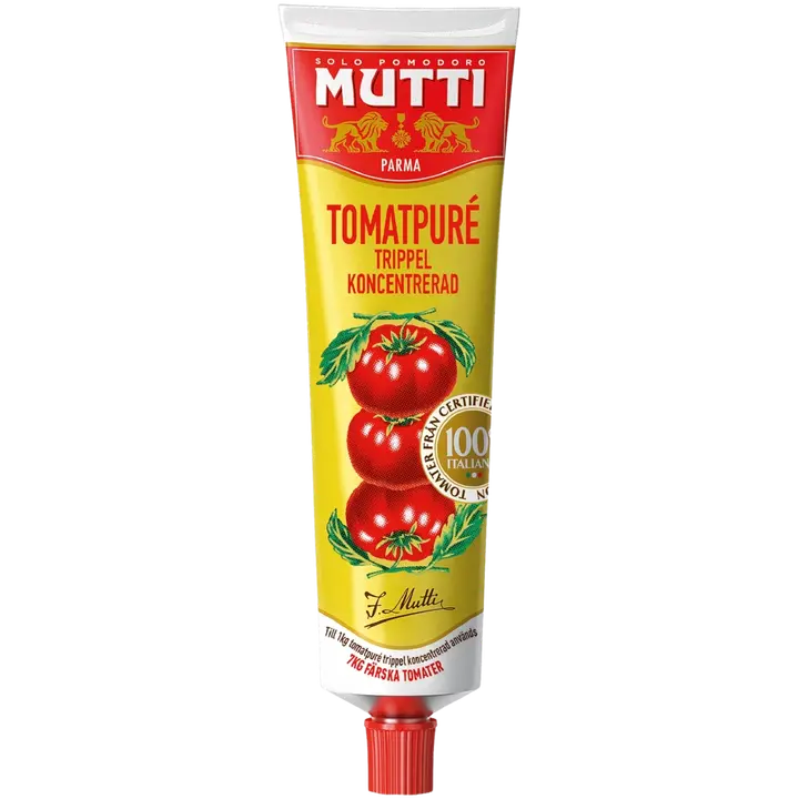 Mutti triplakonsentroitu tomaattipyree 185g