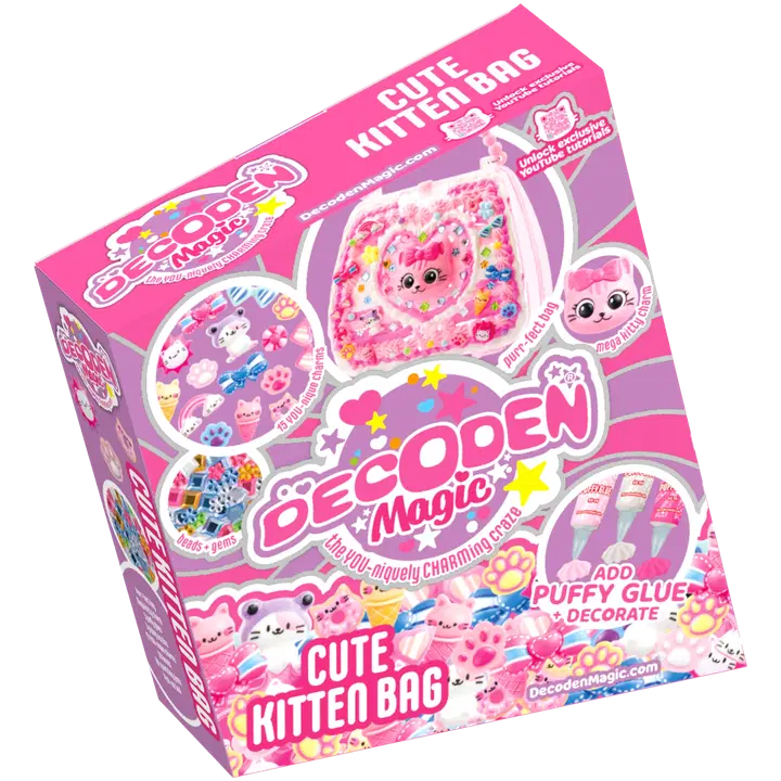 Decoden Magic DeluxeCuteKitten Väska Set
